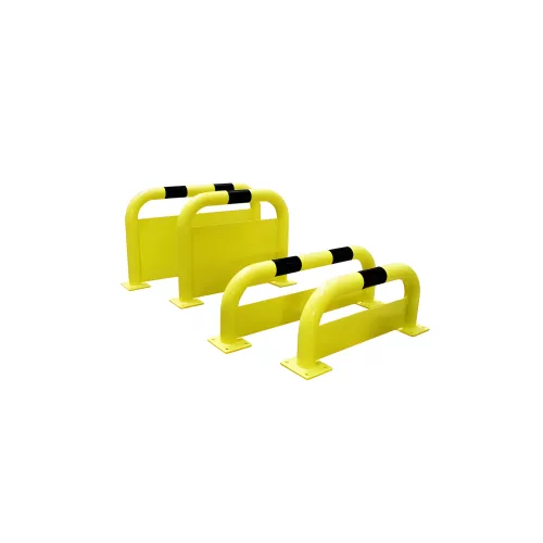 Arceau de protection 76mm avec plaque anti-encastrement acier