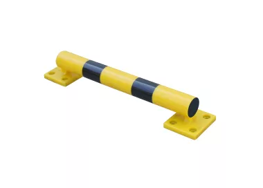 Butée de parking déformable avec capuchons
