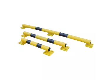 Butée de parking déformable avec capuchons