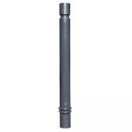 Poteau flexible à mémoire de forme gris Ø80mm