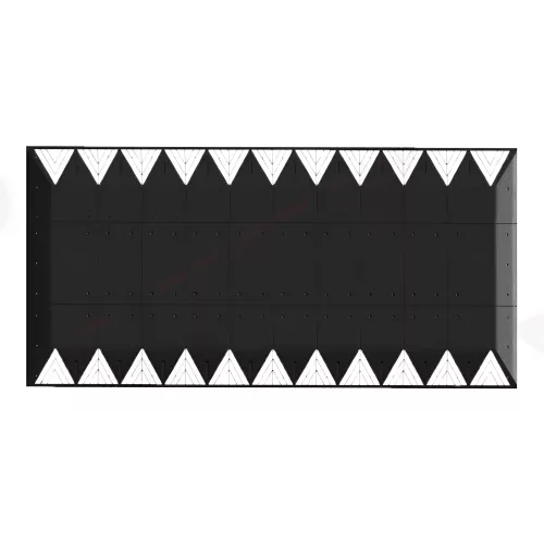 PLATEAU RALENTISSEUR H 65 MM