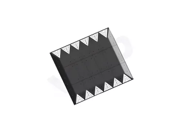 PLATEAU RALENTISSEUR H 65 MM