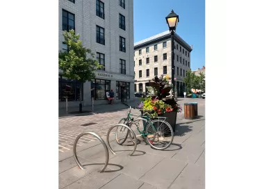 ARCEAU VÉLO ROND INOX