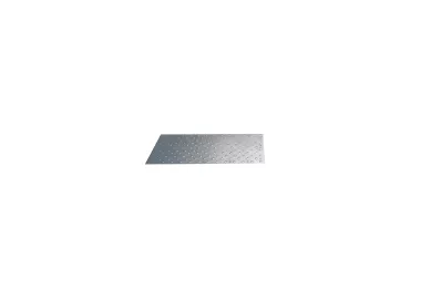 Dalle podotactile aluminium antidérapante avec clous