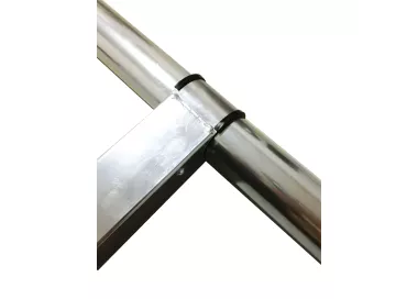 Arceau de parking à mémoire de forme en polyuréthane avec structure acier