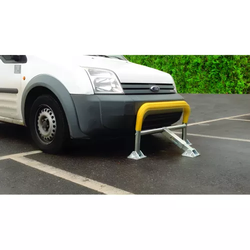 Arceau de parking à mémoire de forme en polyuréthane avec structure acier