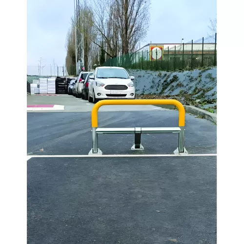 Arceau de parking à mémoire de forme en polyuréthane avec structure acier