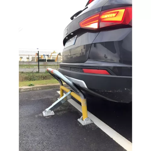 Arceau de parking haute résistance à ressorts, déformable et réversible