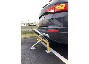 Arceau de parking haute résistance à ressorts, déformable et réversible