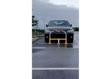 Arceau de parking haute résistance à ressorts, déformable et réversible