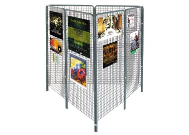 Grille d'exposition VALENCE 200 cm x 100 cm