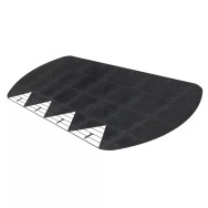 Ralentisseur dos d'âne caoutchouc réfléchissant 4m x 10cm