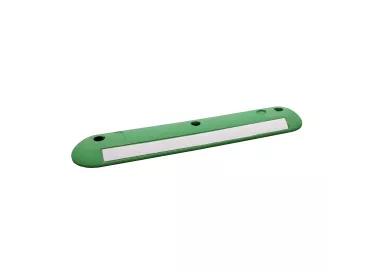 Séparateur de voie franchissable caoutchouc 700-1200mm réfléchissant