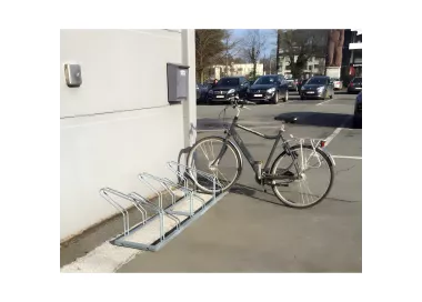 Rack à vélos râtelier 4 places acier galvanisé