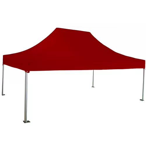 Barnum pro pliant 3 x 4,5 m toit et armature rouge