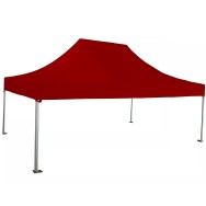 Barnum pro pliant 3 x 4,5 m toit et armature rouge