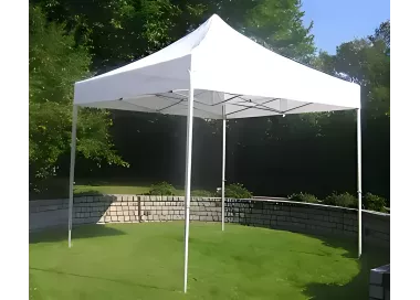 Barnum pro pliant 4 x 4 m toit et armature blanc