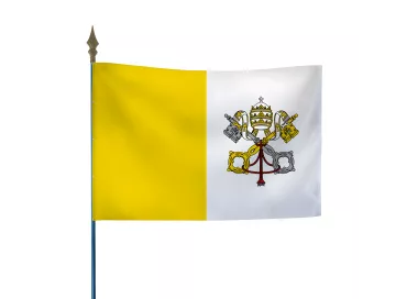 Drapeau Vatican en maille polyester 115 g/m²