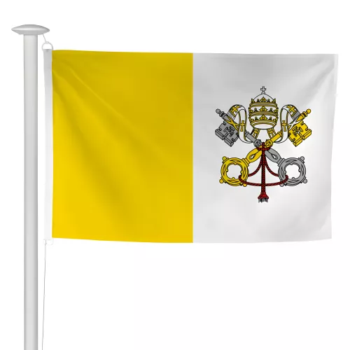 Pavillon Vatican en maille polyester pour mât