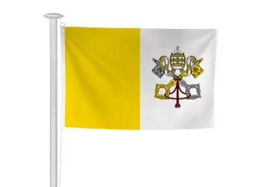 Pavillon Vatican en maille polyester pour mât
