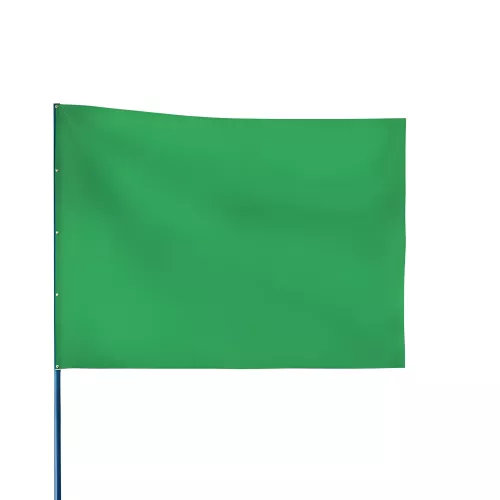 Drapeau de course automobile vert 60 x 80 cm