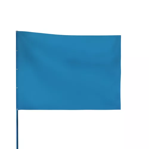 Drapeau de course automobile bleu 60 x 80 cm