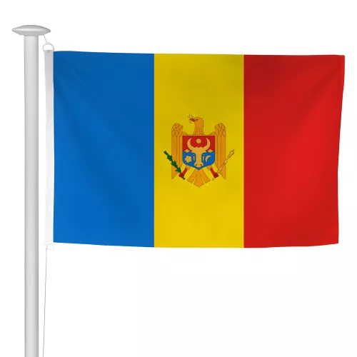 Pavillon Moldavie pour mât de pavoisement