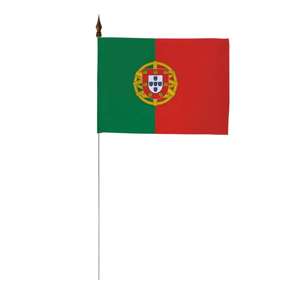 Drapeau de table Portugal 10 x 15 cm Drapeau de table Portugal 10 x 15 cm