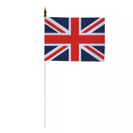 Drapeau de table Royaume-Uni 10 x 15 cm polyester