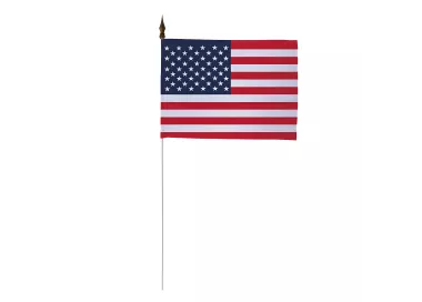 Drapeau de table États-Unis 10 x 15 cm - Lot de 10