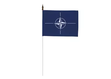 Drapeau de table OTAN 10 x 15 cm polyester