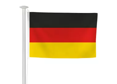 Pavillon Allemagne pour mât de pavoisement