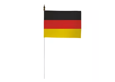 Drapeau de table Allemagne 10 x 15 cm polyester