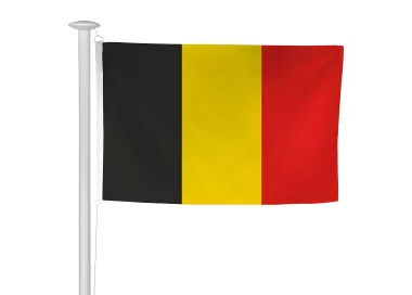 Pavillon Belgique en maille standard ou grand vent