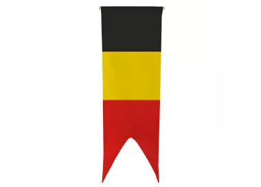 Oriflamme Belgique en maille polyester 115 g/m²