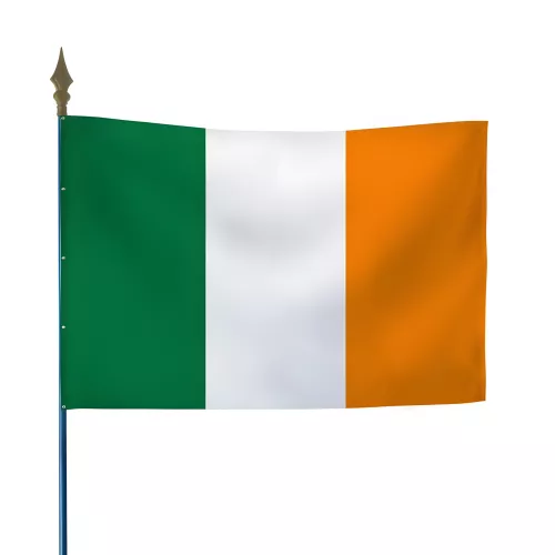 Drapeau Irlande en maille polyester 115 g/m²