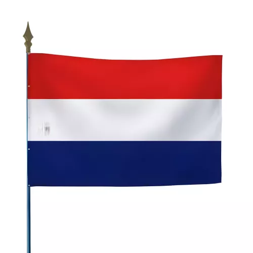 Drapeau Pays-Bas en maille polyester 115 g/m²