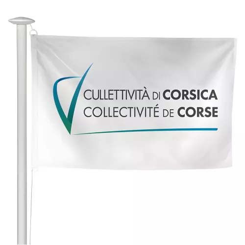Pavillon Collectivité de Corse en maille polyester