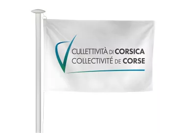 Pavillon Collectivité de Corse en maille polyester