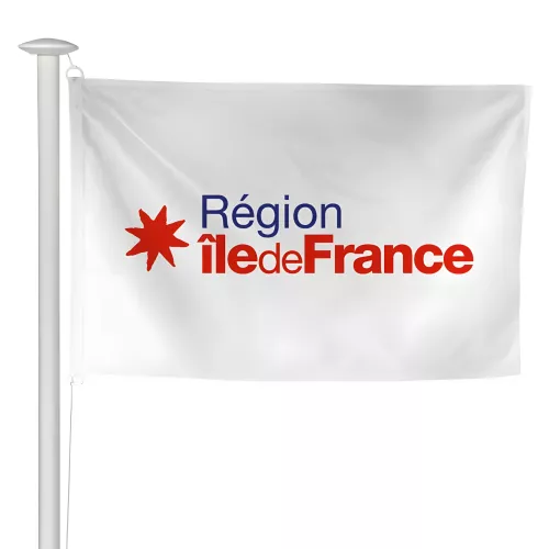 Pavillon région Île-de-France pour mât de façade