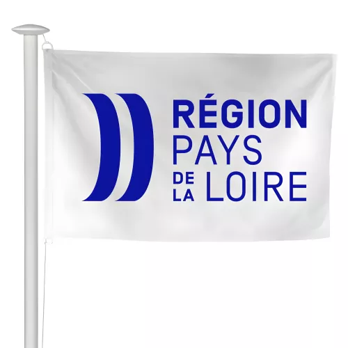 Pavillon région Pays de la Loire en maille polyester