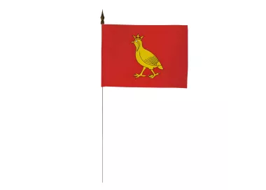 Drapeau de table province Aunis polyester 10 x 15 cm