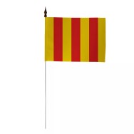 Drapeau de table Comté de Foix polyester 10 x 15 cm