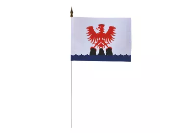 Drapeau de table Comté de Nice 10 x 15 cm polyester