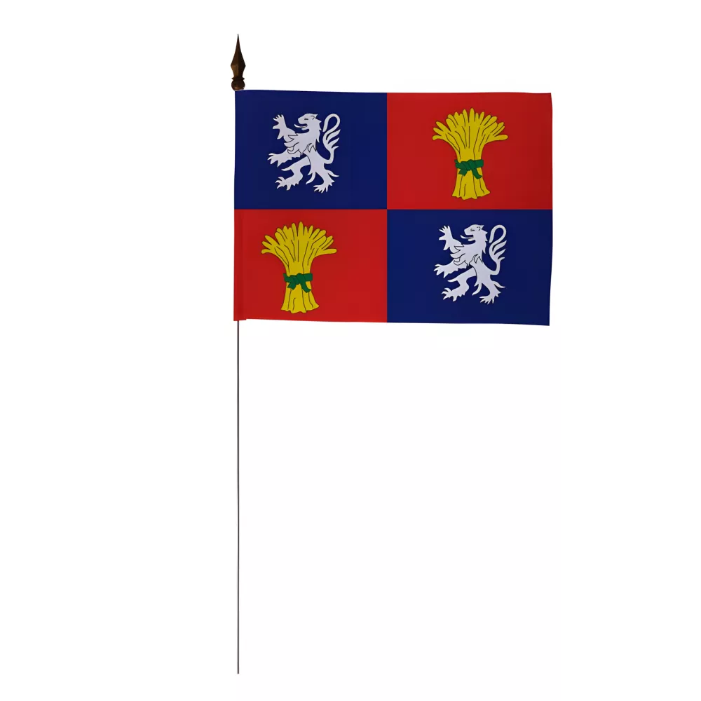 Drapeau de table Gascogne 10 x 15 cm polyester Drapeau de table Gascogne 10 x 15 cm polyester