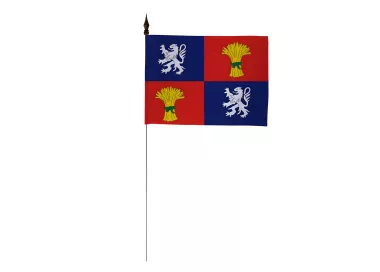 Drapeau de table Gascogne 10 x 15 cm polyester