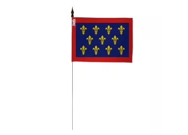 Drapeau de table province Maine 10 x 15 cm polyester