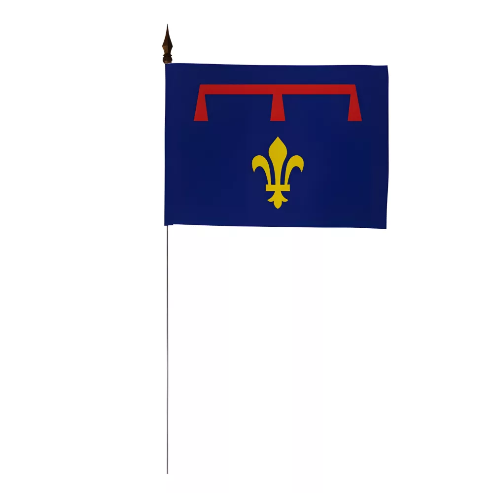 Drapeau de table Provence Armes 10 x 15 cm polyester Drapeau de table Provence Armes 10 x 15 cm polyester