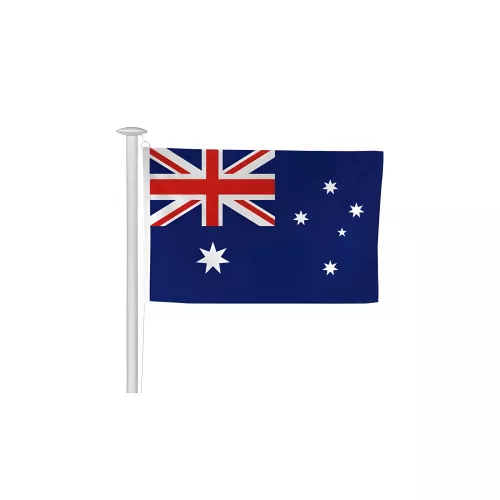Pavillon Australie pour mât de pavoisement officiel