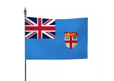 Drapeau Îles Fidji en maille polyester